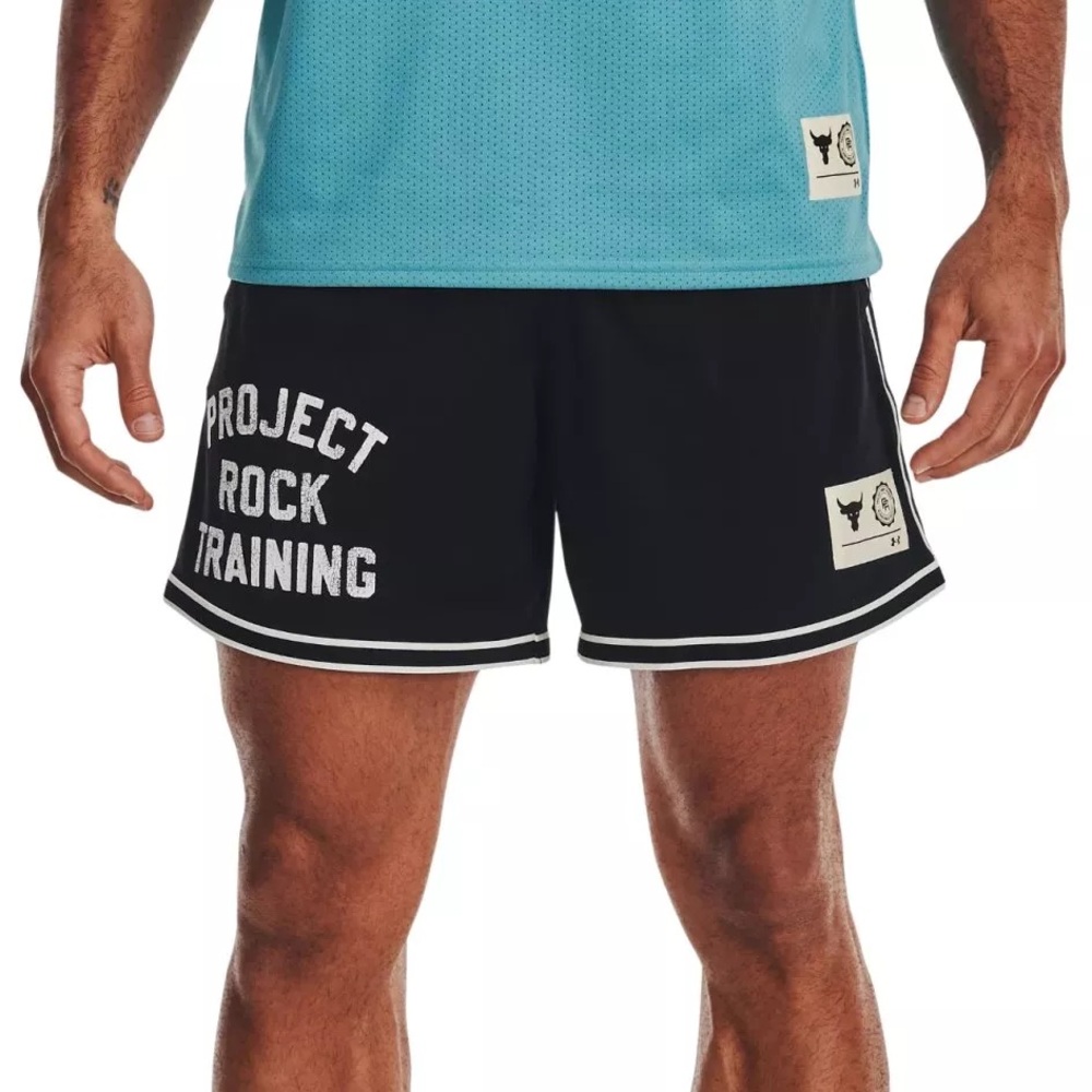 Under Armour Project Rock Penny Mesh Training Shorts Size XL